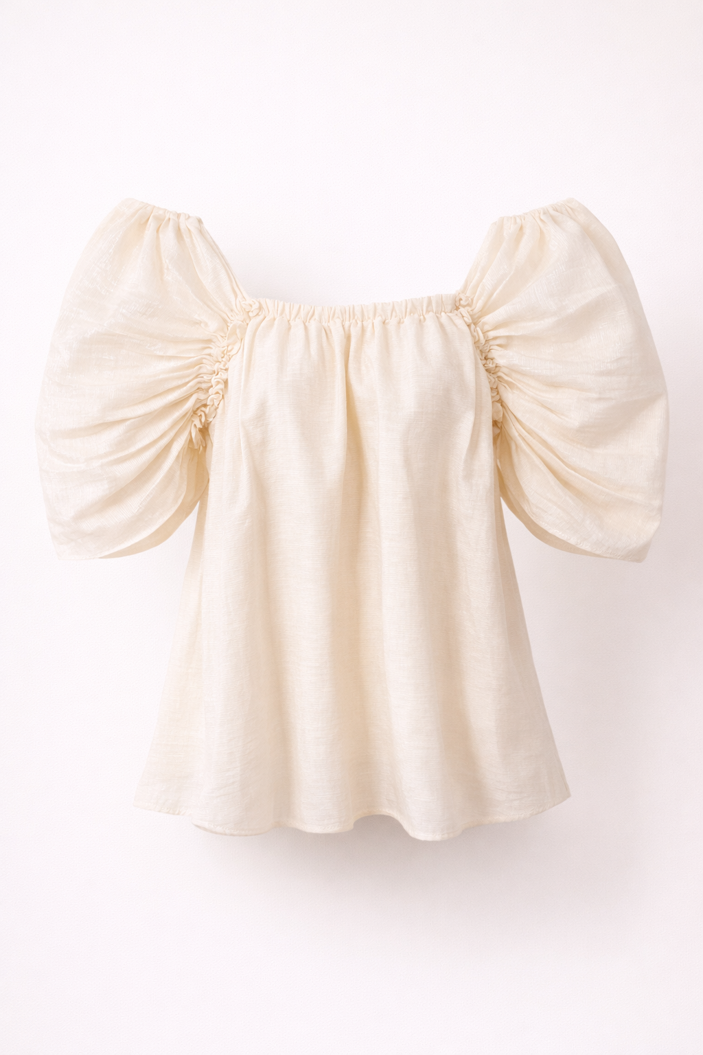 Off-Shoulder Puff Sleeve Top
