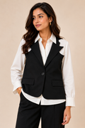 Executive Layered Vest Shirt